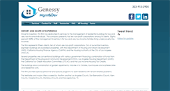 Desktop Screenshot of genessy.com